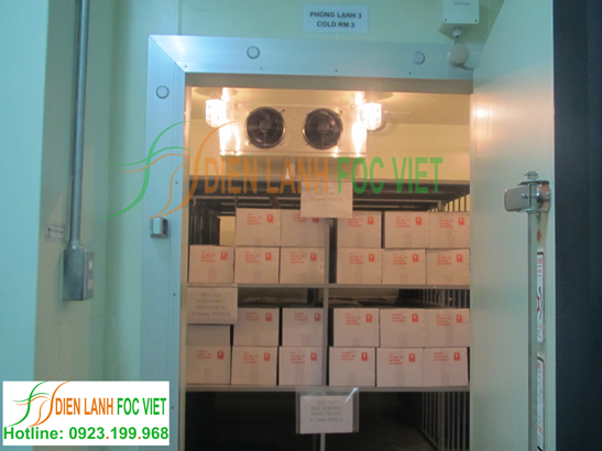 Lắp đặt kho lạnh bảo quản sinh phẩm y tế tại Hà Nội đạt tiêu chuẩn yêu cầu của bộ y tế. Kho lạnh sử dụng các thiết bị lạnh nhập khẩu.